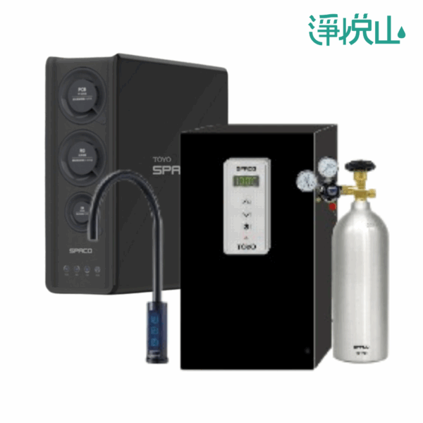 TOYO 觸控櫥下型-氣泡水冰溫熱飲水機 X-3 Pro + RO直輸淨水器 R1(私訊詢問優惠價)